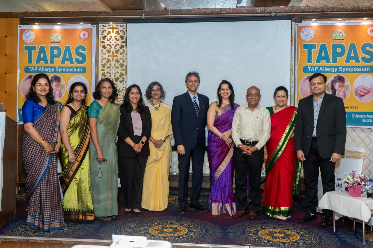 Dr. Maroo with fellow allergists at the TAP Allergy Symposium (TAPAS)